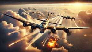 B-17 heroes AI image